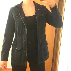 A New Day faded black utility jacket. Size XS